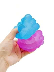 New Malt Squeeze Stress Relief Cube Toy, Ultra-Thin Squeeze Malt Anti-Pressure Toy, 1pc Soft Slow Rebound Water Cube Toy, Grape Texture, Slow Rebound, Durable, Suitable For Students, Teenagers/Adults, Ideal As Holiday Surprise Stress Relief Gift, Holiday/Birthday Gift, Halloween Gift, Christmas Gift, Christmas Eve Gift - Nhiều màu - Xem 7