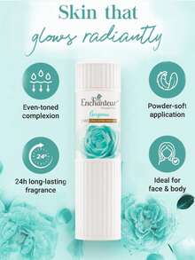 Enchanteur Polvere profumata affascinante, offre una sensazione asciutta e confortevole per 24 ore, rinfrescante e lenitiva, allevia il prurito, fragranza a lunga durata. Texture in polvere fine, migliora la texture della pelle, emette un allettante profumo floreale, lascia la pelle morbida, liscia e radiosa. - Fragranza floreale fresca e delicata - Visualizzare 6