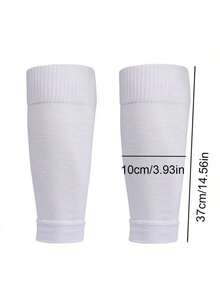 1 đôi ống tay thể thao trẻ em, bảo vệ ống chân khi chơi bóng đá, làm từ vải dệt kim polyester, thích hợp cho các hoạt động thể thao ngoài trời dành cho trẻ em từ 8-16 tuổi. - Nhiều màu - Xem 9