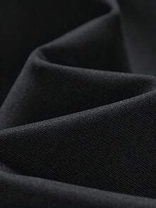 春秋季男士薄款立领夹克，休闲青年外套，百搭日常穿着 - 黑色 - 查看 6