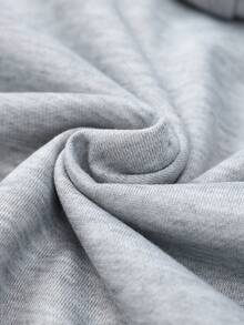 Men's Lightweight Breathable Sweatshirt Sweatshirt With Drawstring Hood And Front Pocket, Suitable For All Seasons. The Sweatshirt Features Fun Retro Patterns Including Various Letters And Baseball Designs. - Black - View 7