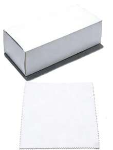 Retro Y2K Frameless Lightweight Non-Prescription Women's Glasses, Luxury Design, Metal Frame, Oval Compact Fashionable Rimless Glasses, Suitable For Daily Wear, Comes With Glasses Case. - Multicolor - View 12