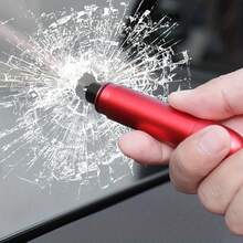 1pc Car Emergency Escape Tool, Window Breaker, Safety Hammer, Metal Car Window Breaker, Compact And Space-Saving, Quick Window Shatter! - A - View 1