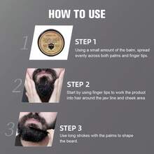 完美链接胡须膏，含檀香油，富含荷荷巴油、蜂蜡、乳木果油、摩洛哥坚果油，不痒不痒。 - PERFECT LINK BEARD BALM - 查看 9