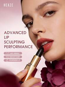 抗皱塑形唇部精华唇膏，滋养丰唇膏 - 磚玫瑰 - 查看 3