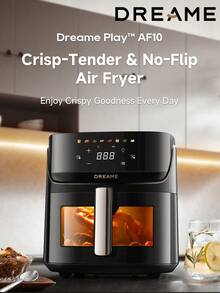 Dreame Air Fryer With Viewing Window, 7.6L Capacity, Dual Vortex™ Heating + Steam Injection Technology, Fast Cooking, 8-In-1 Presets, Family-Sized Healthy Oil-Free Cooking, LED Touch Control, +1 Minute Button, 2800W Power - UK Plug(220-240V) - View 2