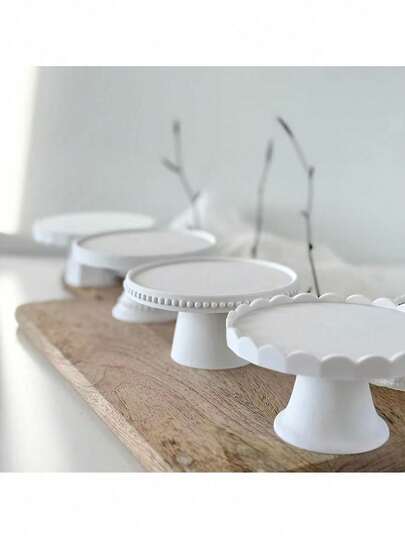 1/2pcs Silicone Mold Set With Base Wavy Board, Suitable For Epoxy Resin, Plaster, Candle Making | Reusable DIY Craft Molds For Home Decor, Jewelry Stands & Art Creation, Unique Resin Molds, Smooth Crafts, Durable Molding, Lace Tray Mold Storage Board, Plaster Drip Mold, Furniture Decor Clay Mold