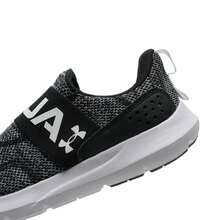 Under Armour Women's Running Shoes UA W Surge 3 Slip: Lightweight, Comfortable, Simple, Casual Shoes 3026507-001 - Black/Gray - View 8