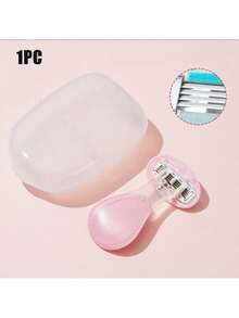 Women's Portable 4-Layer Razor - With Storage Box And Moisturizing Soap Blades - Multicolor - View 1