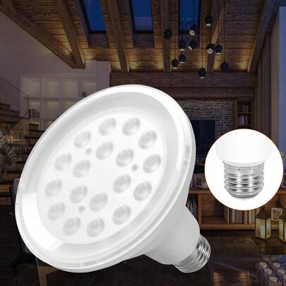 LED-lamp E27 Inbouwplafond Downlight AC100-277V Daglicht 220V Binnenspot Woonkamer Berging Keuken Kantoor Garage Studeerkamer Magazijn Supermarkt Kroonluchter SMD2835 Winkel 110V Slaapkamer Kaarslamp Corn Lamp Geen Flikkering Oogbescherming Huisdecoratie Verlichting 8/12/18leds