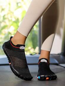 Quick-Drying Water Shoes, Unisex Outdoor Wading Shoes, Hiking, Rafting, Anti-Slip, Snorkeling, Swimming, Beach Shoes For Women, Suitable For Rocks And Tidal Pools, All-Season Versatile, Indoor Yoga & Swimming Shoes - Black - View 8