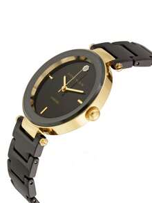 Anne Klein Women's Wrist Watch Women's Small Thin Analog Bracelet Quartz Watch Dainty Gifts Waterproof Watches - Gold - View 8