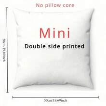 1pc Double-Sided Printed Rose & Heart Shape Customized Text/Photo Throw Pillow Cover, Soft Plush Fabric, Washable Zipper Design, Suitable For Valentine's Day, Anniversary, Wedding Gift (Inner Cushion Not Included), Romantic Personalized Pillow, Modern Style, No Power Required - LOVE - View 21