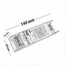 OISE ART STORE Alimentatore Slim Stabilizzato 12v 100w Switch Trasformatore 8.33mha Fhyla100w12v - - Multicolore - Visualizzare 6