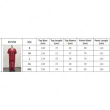 Women's Fashion Printed Short Sleeved Drawstring Waist Slimming Shirt Wide Leg Pants African Style Western-Style Suit - Đỏ - Xem 5