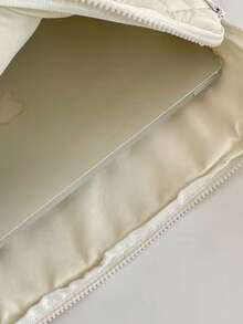 11/13/15 Inch Laptop Sleeve Bag, Cute Diamond Embroidery Bow Design Tablet Pouch - Multicolor - View 3