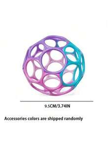 Best Newborn Gift: Soft Grip Ball Rattle - Sensory Development Toy, Enhances Hand Grasping Ability - Multicolor - View 16