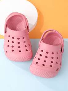 Sandal Selop Kasual Anak dengan Sol Bertekstur, Serbaguna untuk Pemakaian Sehari-hari, Pantai, dan Aktivitas Luar Ruangan - Coral Pink - View 4