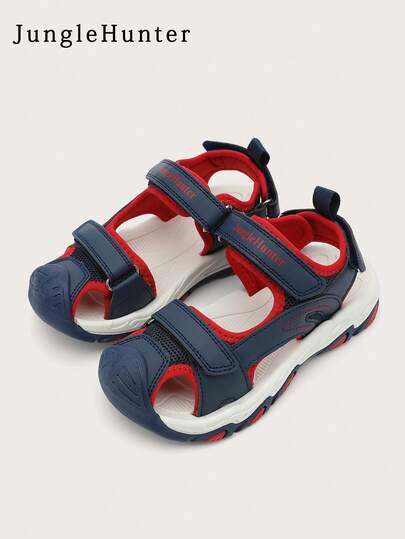 JungleHunter 1 Pair Kids Sports Sandals, Closed Toe Sandals, Toddler/Little Kid/Big Kid, Lightweight & Comfortable, Fashion Versatile, Suitable For Boys/Girls Casual Daily & Outdoor Activities, Summer Beach, All Season