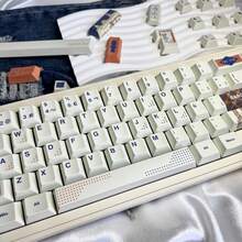 Barcelona Keycap Set, Spanish Themed Keycaps, Original Height 5-Side Dye-Subbed Spanish Keycaps - Barcelona-themed Keycaps - View 5