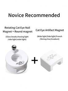 annies Pink Rotating Nail Art Magnet With Automatic Glass Bead Suction Cat Eye Tracker For Beginners Super Strong Magnetic And Multifunctional Wide Light Cat Eye Magnet - Multicolor - View 8