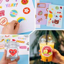 20pcs A4 Printable Vinyl Sticker Paper, Matte Waterproof Self-Adhesive Labels, White Vinyl Sheets Suitable For Cutting Machines, Inkjet Printers, DIY Crafts, Water Bottles, And Small Business Labeling (8.3x11.7 Inches) - 10ps - View 5