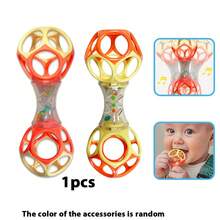 Best Newborn Gift: Soft Grip Ball Rattle - Sensory Development Toy, Enhances Hand Grasping Ability - Multicolor - View 11