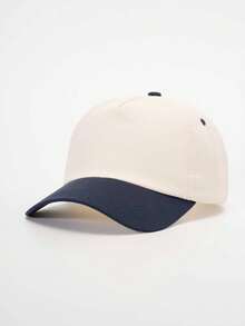 1pc Color Block Adjustable Baseball Cap, Outdoor Sun Protection Casual Hat Suitable For Boys And Girls, Spring/Autumn Travel Beach Holiday - Baseball Cap - View 18