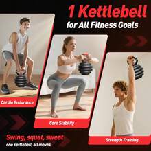 FEIERDUN Adjustable Dumbbell Set,45/55/70/90lbs Free Weights Set With Upgraded Nut, 5 In 1 Weight Set Used As Kettlebells, Barbell, Push Up Stand, Fitness Exercise For Home Gym Suitable Men/Women - màu đen - Xem 5