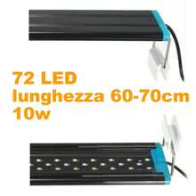OISE ART STORE Lampada D143  Plafoniera Estendibile Led Per Acquario Bordo Vasca Regolabile - - Multicolore - Visualizzare 2