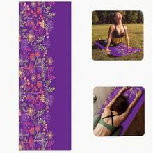 1pc 71*22inch Yoga Mat, Various Patterns Available, Non-Slip & Durable, Extra Wide & Thick, Suitable For Home Use, Fitness, Beginner Yoga Training - Multicolor - View 5