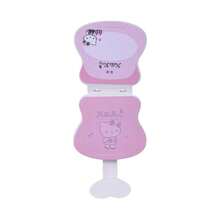 Miniso Sanrio Hello Kitty 亮面派對珍珠手柄造型筆記本，可愛麵包設計，適合日記記錄，女孩風禮物，開學季適用 - 彩色 - 查看 9