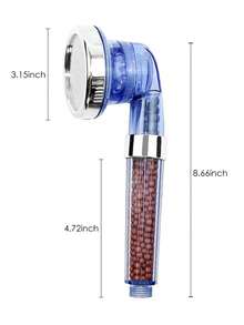 Nano-Filter High Pressure Shower Head – Chlorine-Removing, Skin-Caring Bath Upgrade With Water Boosting - Single Shower - View 4