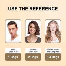 One Box Contains 10 Individually Packaged Sachets. Available In Black, Dark Brown, Chestnut, And Brown. This Is A 3-In-1 Hair Dye Shampoo And Deep Cleansing Shampoo, Suitable For Both Men And Women. - CHESTNUT BROWN - 查看 8