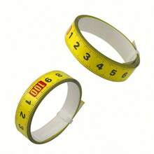 5m Retractable Measuring Tape, Yellow Self-Adhesive, Metric Scale, Dual-Sided Reading, Center Start, 12.5mm Wide Flexible Fit, Suitable For DIY And Sewing - Self-adhesive Measuring Tape - View 9