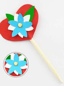 1pc Metal Detachable Push Pin, Simple Reusable DIY Decorative Supplies For Back To School - A - View 2