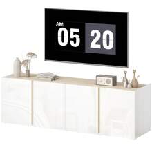 Television Stands & Entertainment Centers - White - View 10
