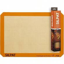 mueblesSilpat Tapete de silicona antiadherente para hornear  11-5/8" x 16-1/2" - Naranja - Ver 1
