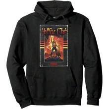Stranger ThingsA 4 Eddie Munson Hellfire Club Guitar Power Pullover Hoodie - Black - View 7