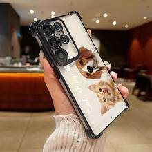 1个可定制宠物照片DIY手机壳，背景可拆卸，电镀边角保护，高清UV印刷，防震，兼容苹果17Air/16promax/16pro/15promax/14promax/13promax/13pro/15pro，兼容三星/A05/A04/A11/A24/A25/A26/A33/A12/A13/A14/A15/A52/A54/A55、S23 Ultra/S24 Ultra/A52S/13C/A15，兼容荣耀X6A/X7B/X8B/X6，兼容红米手机 - 适合个性化定制、日常使用或送礼，国际版，非国内版 - 黑色 - 查看 7