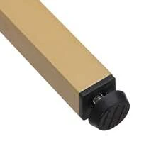 Set Of Six Tables And Chairs: (White Table With Black And Gold Iron Frame, Grey Chair Back Seat And Cushions), White, Gold. - Gold - View 9