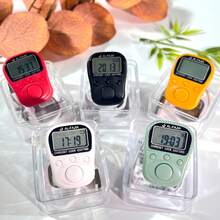 8通道智能计数器，带锁，多功能人/车流量计数器，液晶显示屏，LED背光 - 多色 - 查看 10