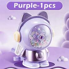 Sacapuntas de lápiz con diseño de oso de dibujos animados que entra automáticamente el lápiz, anti-atascamiento, accionado a mano, regalo para estudiantes - Multicolor - Ver 11