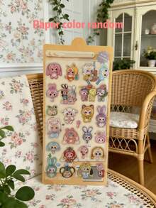 Cute Hollow Doll High-Quality Reward Phone Case Sticker - Multicolor - View 9