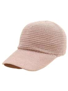 1pc Mesh Baseball Cap, Versatile Hat, Hollow Mesh Summer Hat, Breathable Cap - Multicolor - View 3