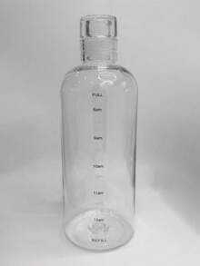 1pc/Portable Large Capacity Plastic Water Bottle, Beautiful Shaker, Travel Essentials, Glass Juice Bottle, Water Bottlepp - Multicolor - View 15