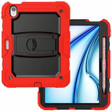 Heavy Duty Shockproof Protective Case Compatible With Ipad (A16) 11th Gen/Air11/Air13 M3 (2025) 9th/8th/7th Gen (2021/2020/2019), Rugged Hard Shell Protective Cover With Built-In Stand, Suitable For 10.2-Inch IPad 2021/2020/2019 - Red - View 23