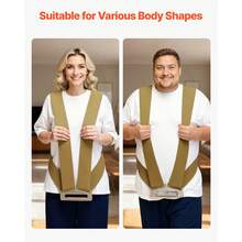 Moving Straps, Supports Up To 1000 Lbs, 2-Person Lifting And Moving System With 2 Harness Straps & 1 Load-Bearing Strap, Adjustable Lifting Shoulder Straps Move Furniture Appliances Mattresses - Shoulder-carrying (single-strip) - 查看 4