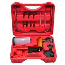 Brake Bleeder Kit With Hand Vacuum Pump And Adapters, Brake Bleeding Kit For Brake Fluid Power Steering Fluid More, Vacuum Brake Bleeder Pump With Pressure Gauge For Automotive Vehicles, Truck,Motorcycles, Father's Day Gift - A - View 12