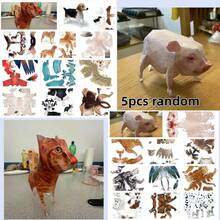 2026 New 20 Animal 3D Origami Model Kit - Student Creative Printable Handmade Paper Art (Cat/Dog/Pig Etc.), Desktop Pet Modeling Set, Cute Handmade Gift - Holiday Gift, Creative Surprise, Perfect Gift - Multicolor - View 13